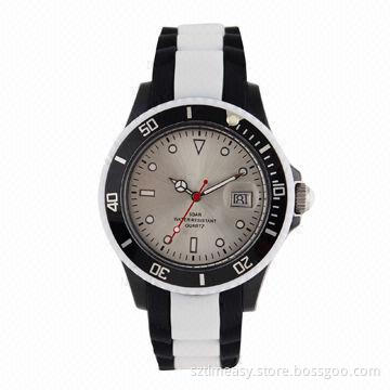 2013 Hot Selling Silicone Watch with High-quality, OEM/ODM Orders Accepted, Plastic Case